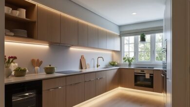 نصب نور مخفی کابینت چیست و چه مزایایی دارد؟ نصب نور مخفی کابینت را به چه کسی بسپاریم؟